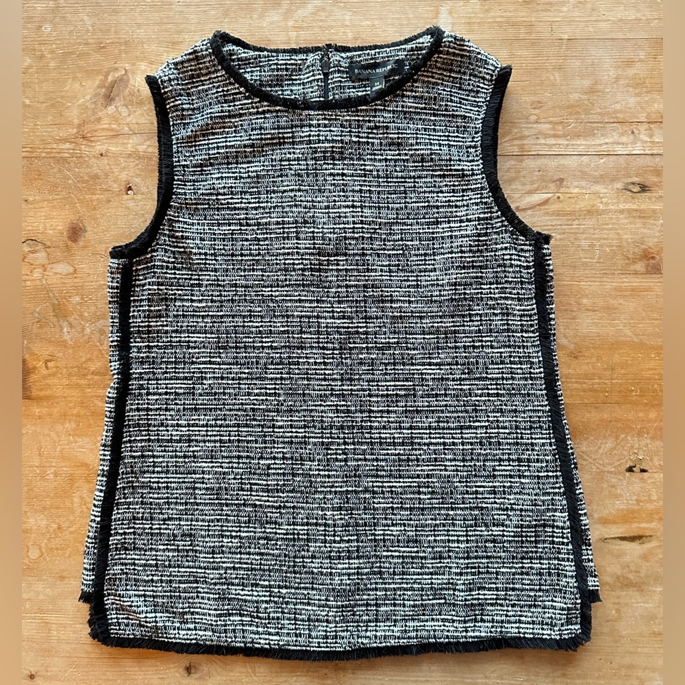Banana Republic sleeveless top.